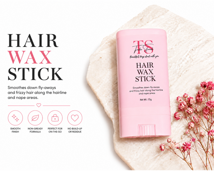 ✨ Tender Strands Sculpt &amp; Soothe Wax Stick
Smooth. Set. Soothe.

Tame every strand with confidence. This all-in-one wax stick is your go-to for sleek styles, polished edges, and sensory-friendly hold—without the crunch or residue.

💪 Strong Yet Flexible Hold
Perfect for slick-backs, buns, and edge control—keeps hair in place all day with a soft-touch finish.

🧴 Petrolatum
Seals in moisture and protects against dryness—ideal for sensitive scalps.

🧊 Microcrystalline Wax
Glides on smooth for e