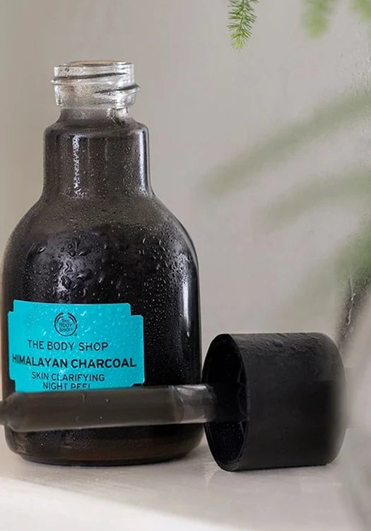 THE BODY SHOP Himalayan Charcoal Skin Clarifying Night Peel مقشر البشرة الليلي