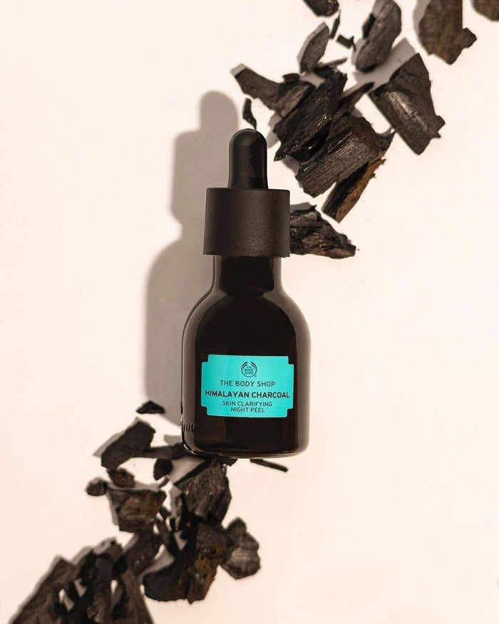 THE BODY SHOP Himalayan Charcoal Skin Clarifying Night Peel مقشر البشرة الليلي