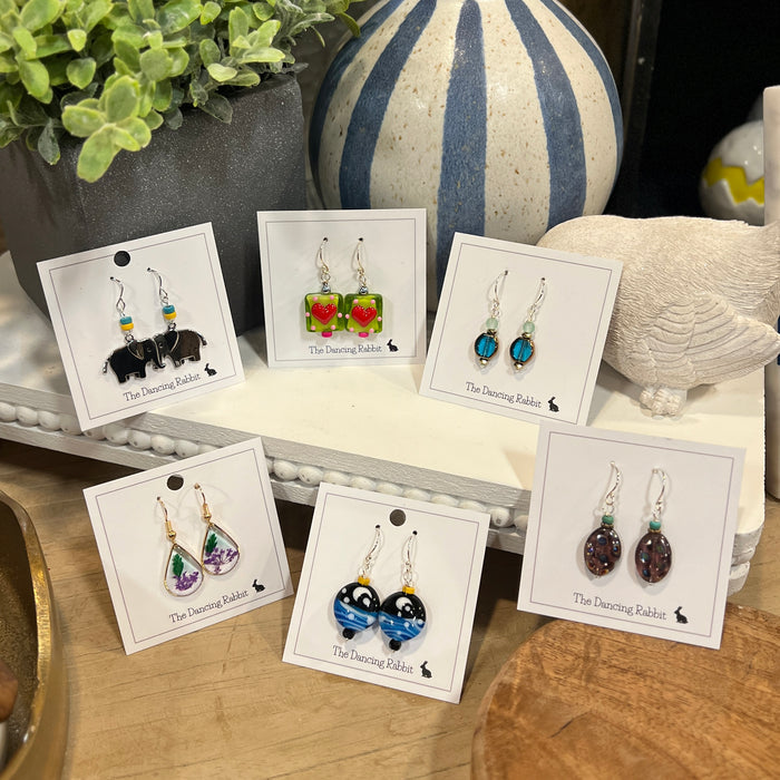 The Dancing Rabbit Earrings