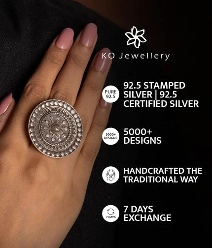 The Dvikarani Silver Thread Necklace