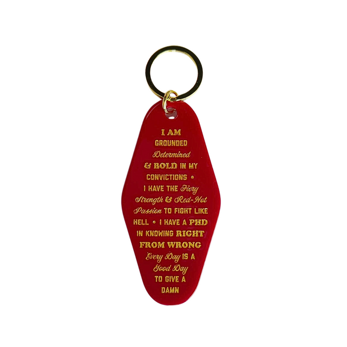 The Luminary Mantra Motel Keytag
