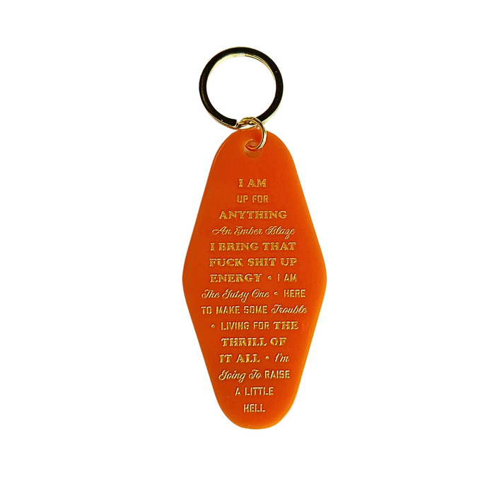 The Mastermind Mantra Motel Keytag