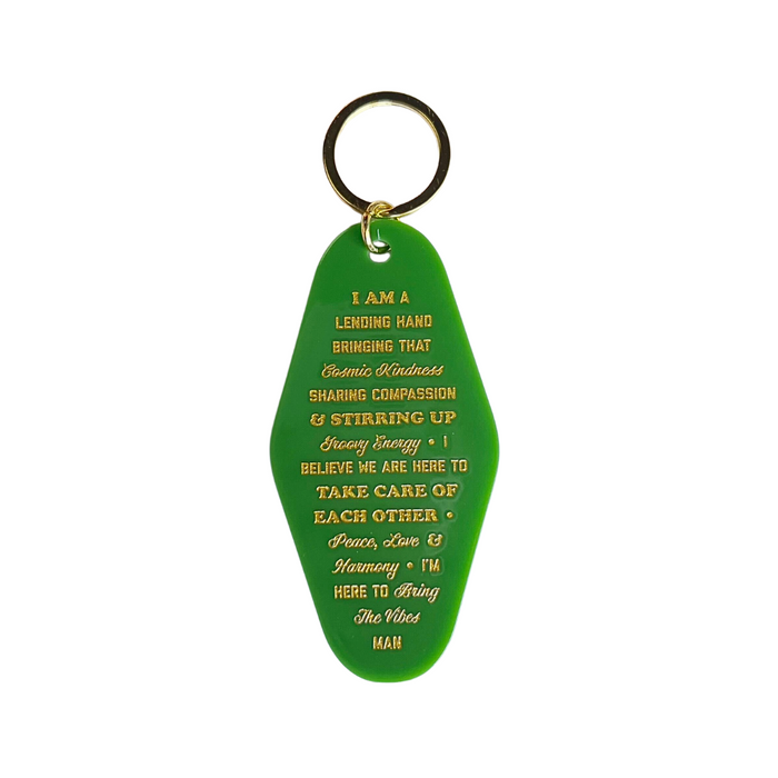 The Natural Mantra Motel Keytag