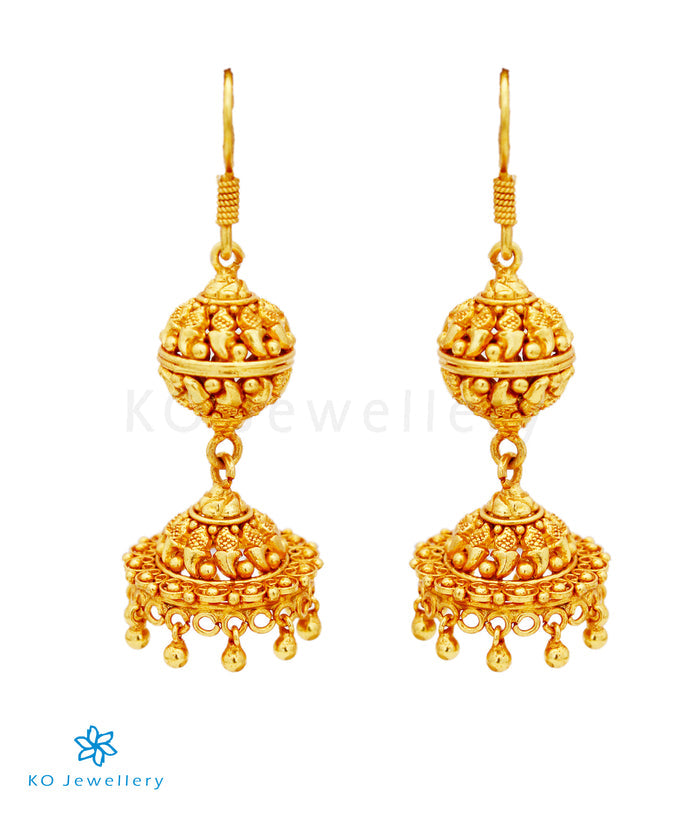 The Samstara Silver Jhumka