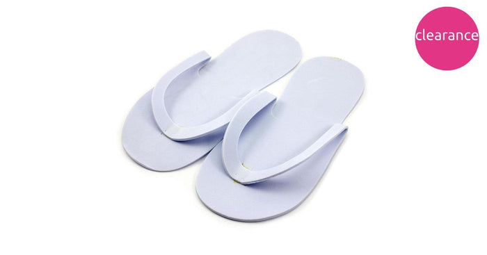 Thong Style Foam Pedicure Slipper - 12 pair/pk