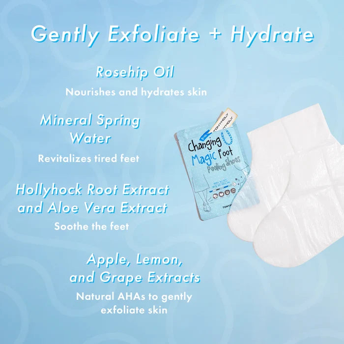 TONYMOLY Changing U Magic Foot Peeling Shoes ماسك القدم