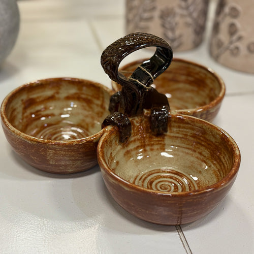 Triple Dip Tray