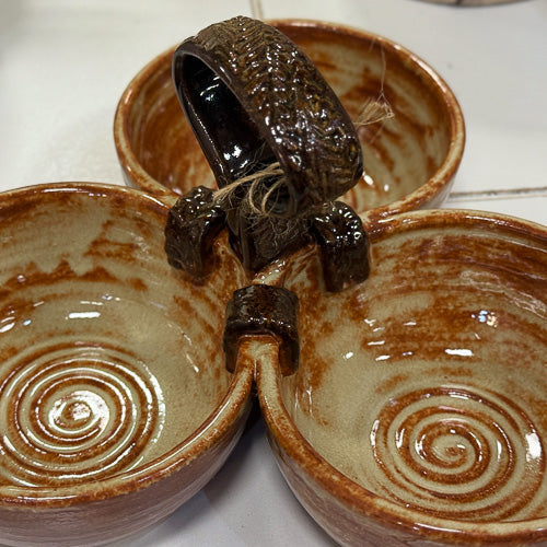 Triple Dip Tray