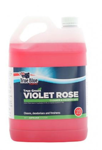 True Blue Violet Rose Cleaner and Deodoriser