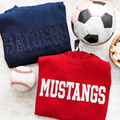 Two Tone Applique Custom Sweatshirt Preorder // ships in 1-2 weeks