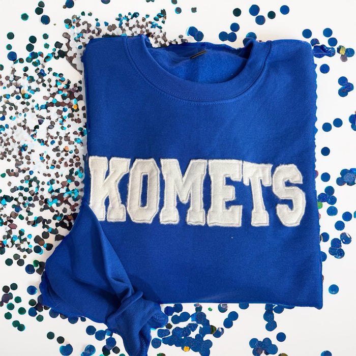 Two Tone Applique Custom Sweatshirt Preorder // ships in 1-2 weeks