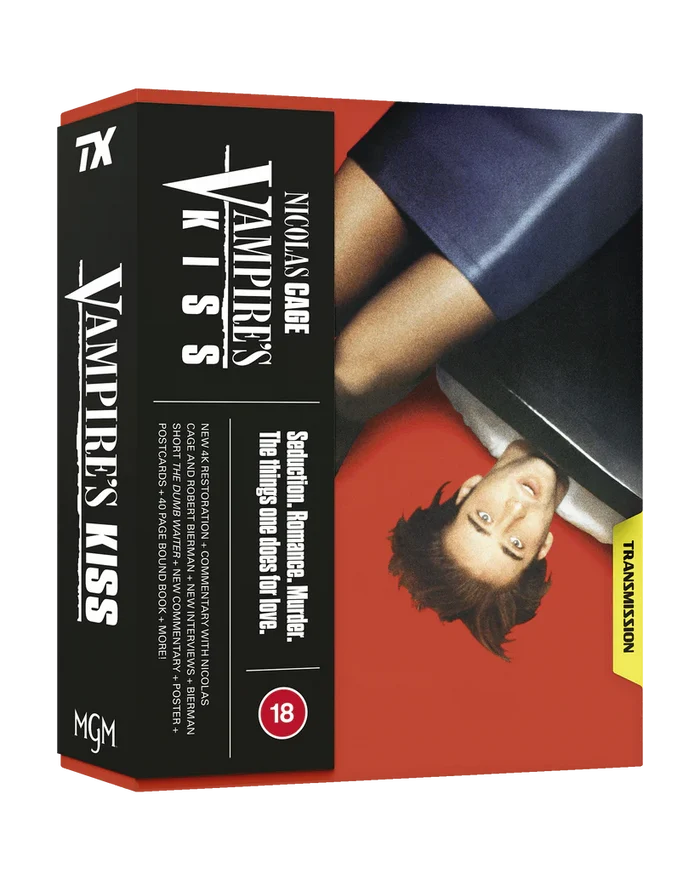 Vampire's Kiss 4K UHD + Blu-ray