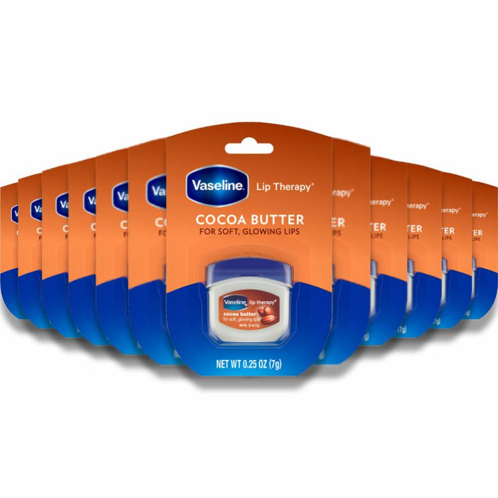 Vaseline -  Lip Therapy, Lip Balm, Cocoa Butter - 0.25 Oz - 32 Pack