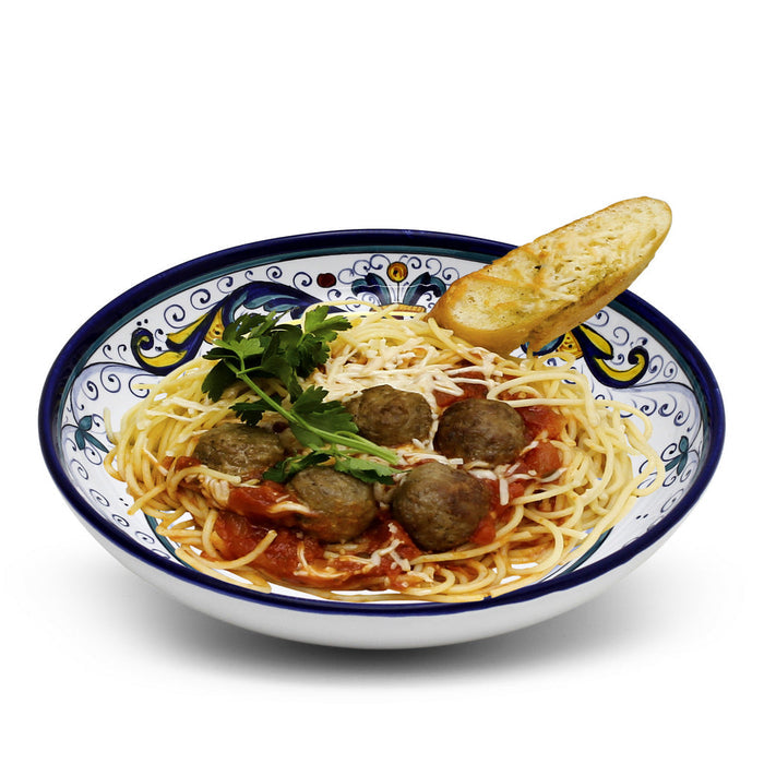 VECCHIA DERUTA: Risotto/Pasta/Cioppino round shallow coupe bowl
