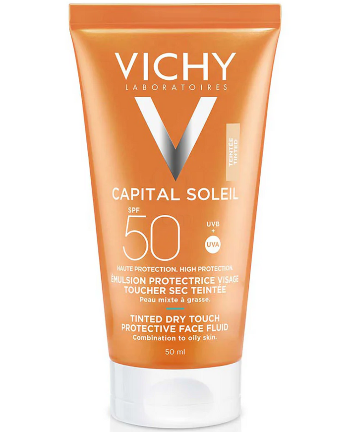 Vichy Capital Soleil BB Tinted Mattifying Dry Touch Face Fluid SPF50