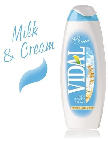 Vidal Milk & Cream Bath Foam 500 ml - EMPORIO ITALIANO