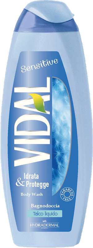 Vidal Sensitive Liquid Talc Bath Foam 500 ml