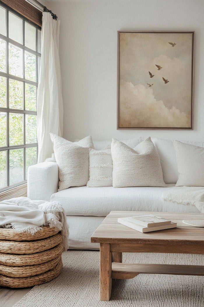 VOLÉE DE SOUVENIRS, canvas wall art print - Magnolia Lane co. Home + Garden + Gift