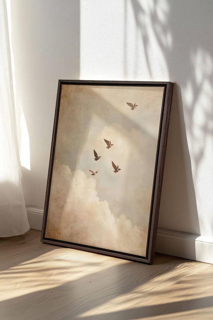 VOLÉE DE SOUVENIRS, canvas wall art print - Magnolia Lane co. Home + Garden + Gift