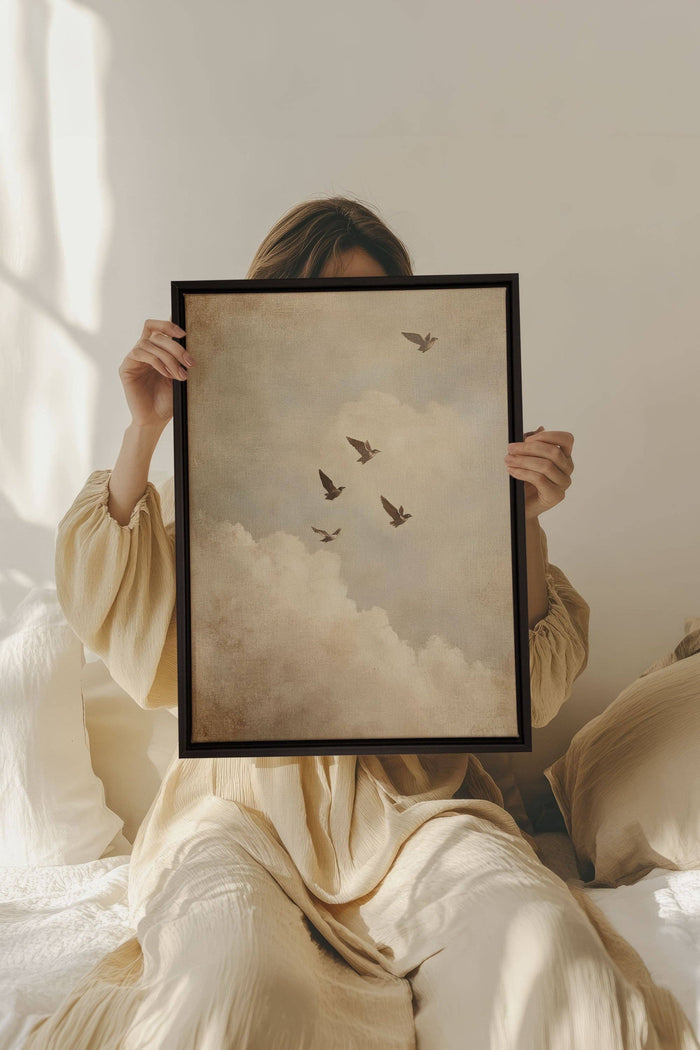 VOLÉE DE SOUVENIRS, canvas wall art print - Magnolia Lane co. Home + Garden + Gift