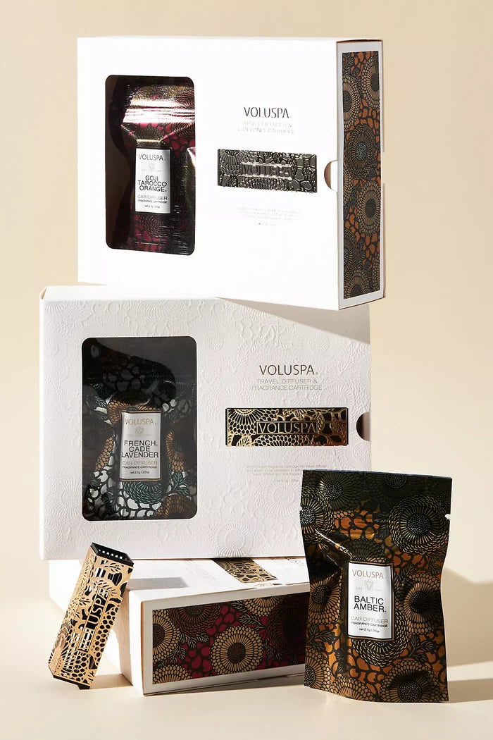 Voluspa Car Diffuser & Fragrance Cartridge