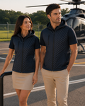 VT-C116 Custom Ladies Hooded Softshell Vest