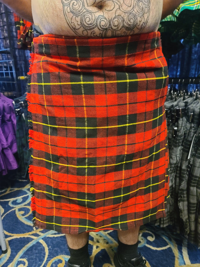 Wallace Tartan Kilt by KiltedBros Red Plaid
