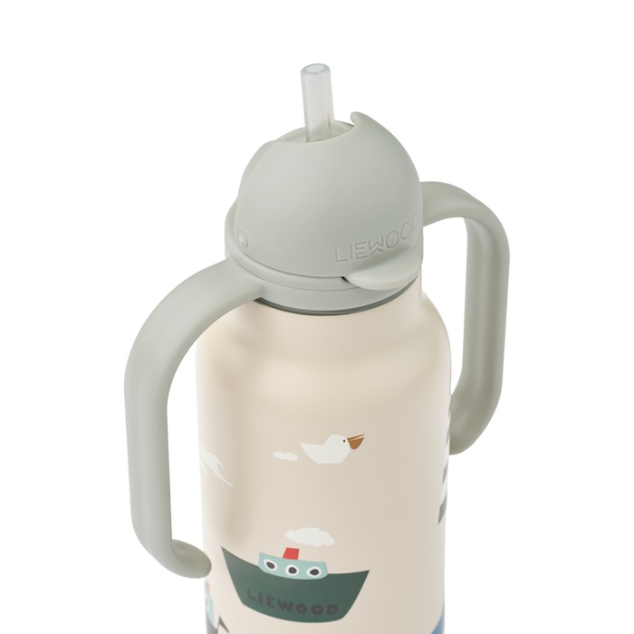 Liewood - Water Bottle - Kimmie - Sailing - Sandy - Close Look