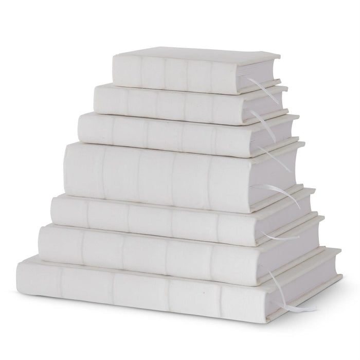 White Cotton Canvas Journal