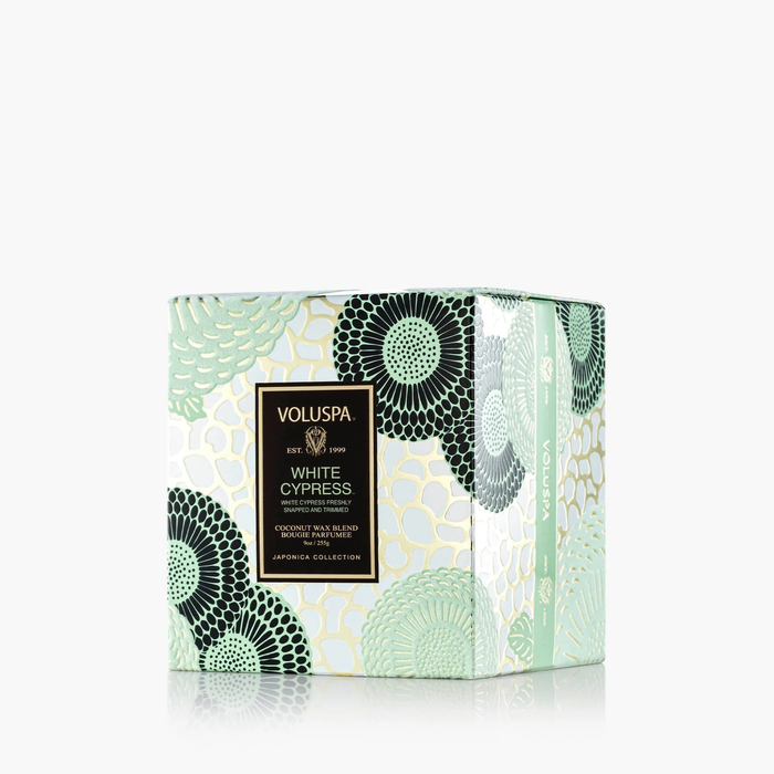 White Cypress Classic Candle