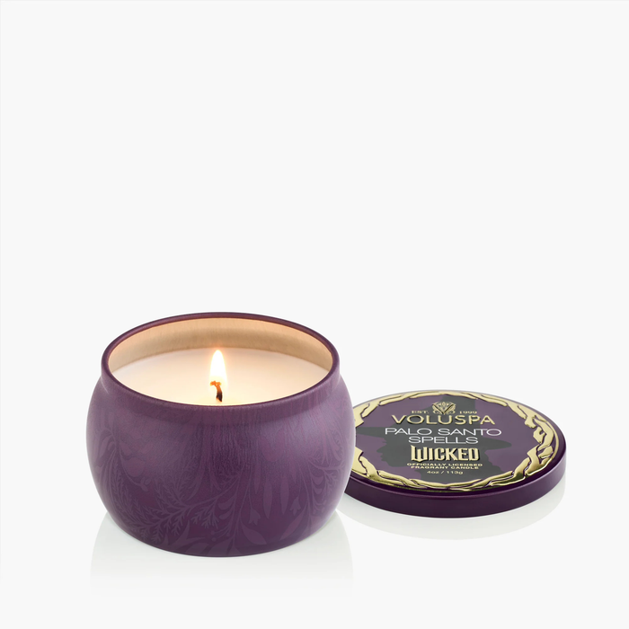 Wicked Act II  Palo Santo Spells Mini Tin Candle