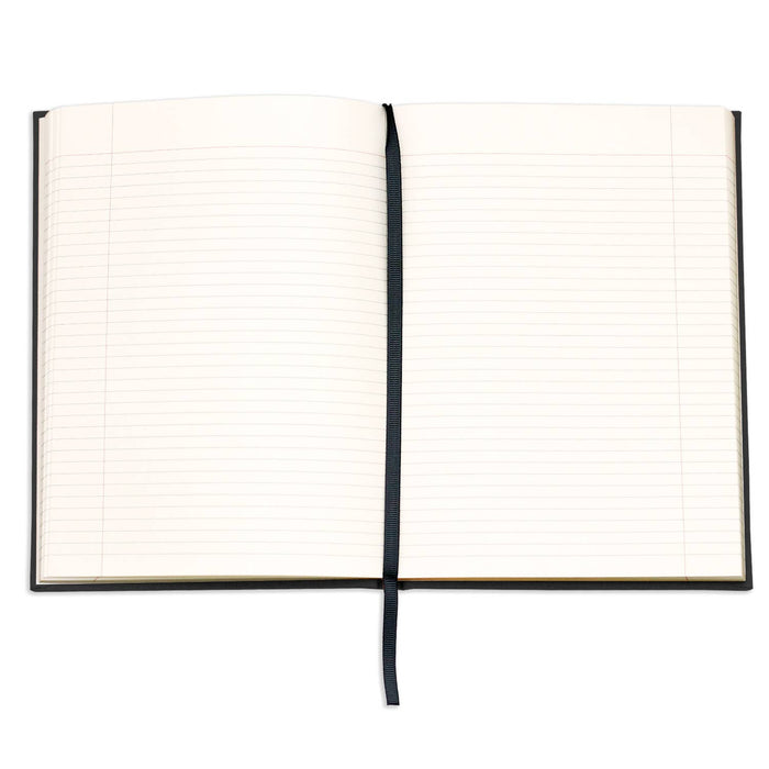 Wit & Delight - Black Linen Note to Self Journal: Linen