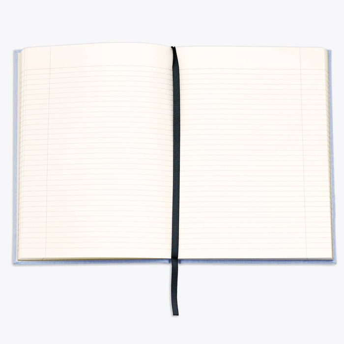 Wit & Delight - Light Blue Linen Note to Self Journal