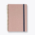 Wit & Delight - Pink Linen Spiral Note to Self Journal