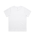 Women’s classic minus tee white cotton crew neck short sleeve perfect for uniforms and workwear basics