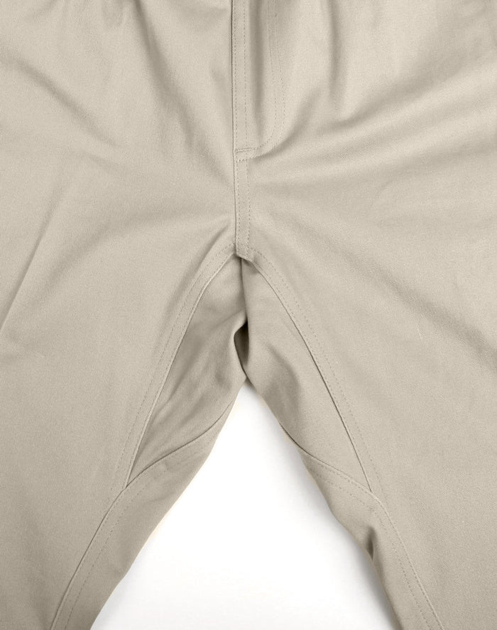 Womens Cotton Stretch Cuffed Work Pants