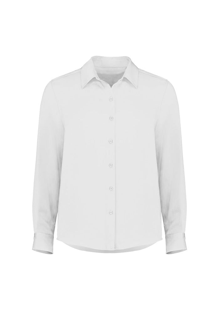Womens Evelyn long sleeve shirt with modesty bust buttons