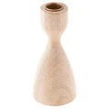 Wood Turned Candle Holders | Bleached | 2 Sizes - Magnolia Lane co. Home + Garden + Gift