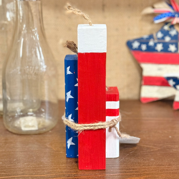 Wooden Firecracker Set