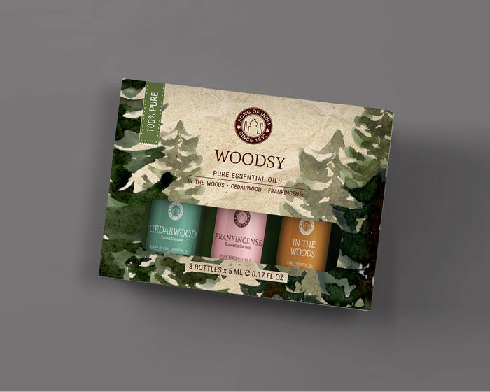 Woodsy - Essential Oil Blends Gift Set