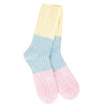 Worlds Softest Socks Women's Light Weight Cable Crew Sock