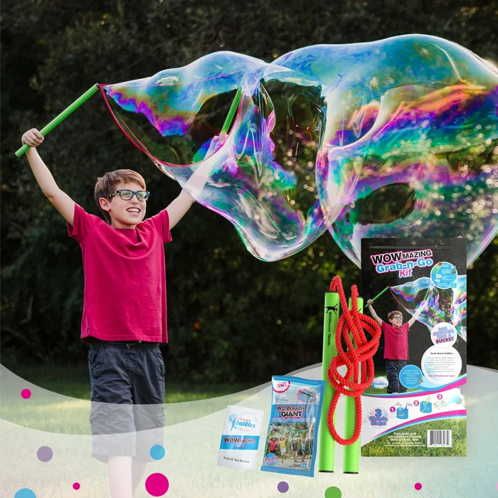 WOWmazing Grab N Go Bubble Kit