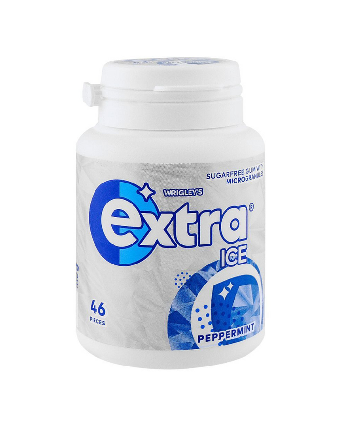 Wrigley's EXTRA Peppermint Sugar Free Gum, 56g