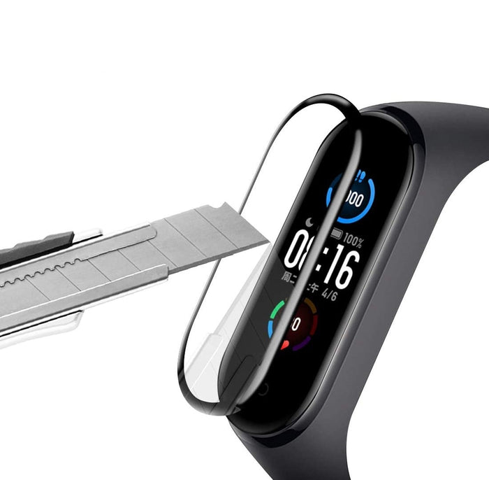Xiaomi Mi Band 5 Curved Edge Screen Protector (set van 2 stuks)