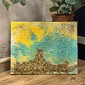 Yellow & Teal Wall Art