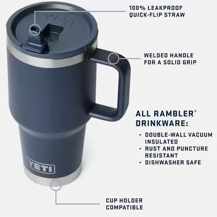 Yeti Rambler 30 Travel Straw Mug