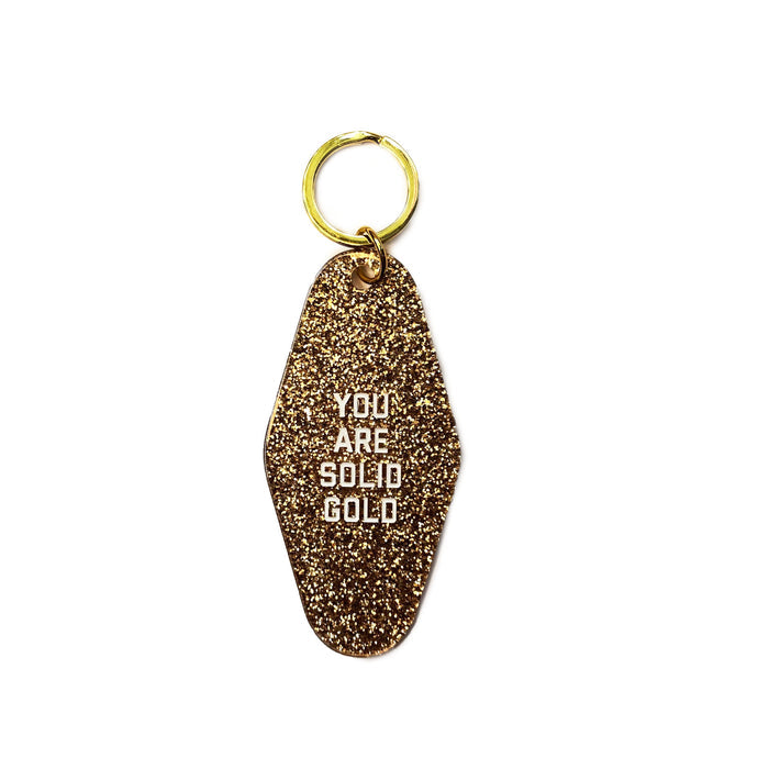 you are solid gold keytag