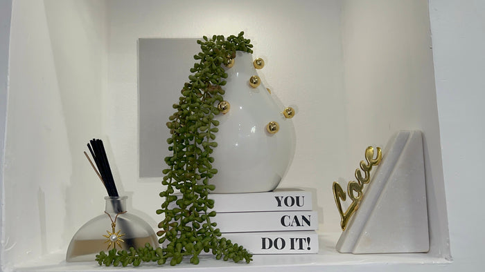 “YOU CAN DO IT” AFFIRMATION DECORATIVE BOOK SET (EMPTY PAGES)