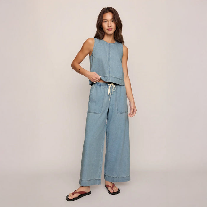 Z Supply Women's Daycation Denim Utility Pant